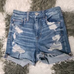 American Eagle Super Stretch Curvy Hi-rise Shortie